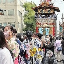 2022年度「祇園祭協賛 学校法人池坊学園花きらきら」開催報告